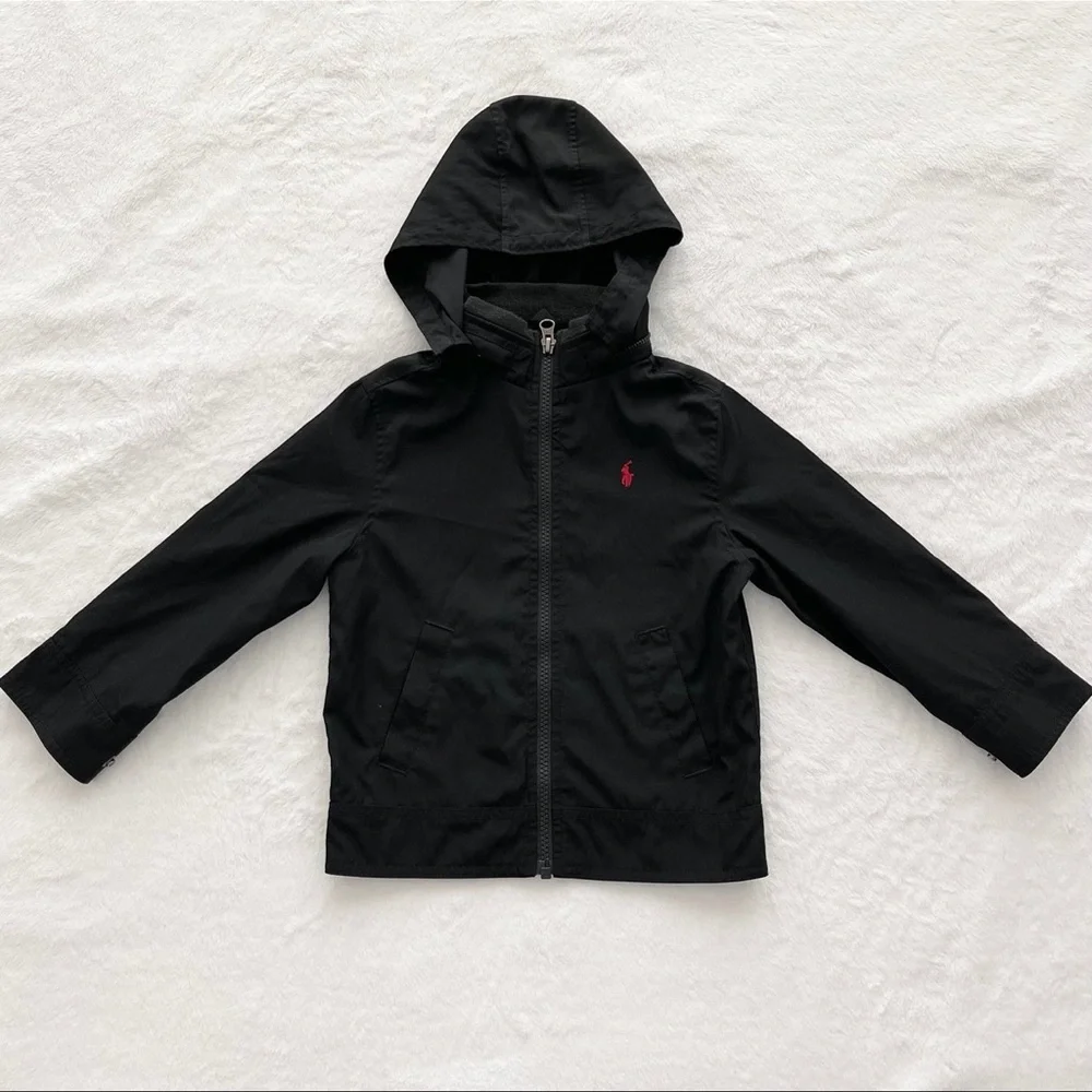 Ralph Lauren Kids Water Repellent Hooded Jacket - 3T